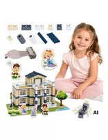 WOOPIE Construction Set Building with Bricks Residence Dream House 311 pcs Bricks