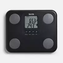 Kelioninės išmaniosios kūno kompozicijos svarstyklės TANITA BC-730, juodos