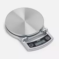 Sulankstomos virtuvinės / maisto svarstyklės TANITA KD-400 Minimalist And Stylish Kitchen Scale, sidabrinės sp.