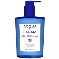 „Acqua di Parma“, „Blu Mediterraneo Arancia di Capri“, valomasis skystas muilas, skirtas kūnui ir rankoms, 300 ml