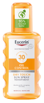 EUCERIN Sun Oil Control Dry Touch SPF30 200 ml izsmidzināms saules aizsarglīdzeklis ķermenim
