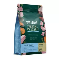 Šalto spaudimo šuniukų maistas su kalakutiena – Tribal Fresh Pressed Puppy Turkey, 5 kg