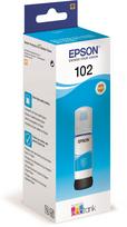 EPSON 102 EcoTank Ink Bottle, Cyan (C13T03R240)