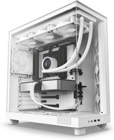 NZXT H6 Flow ATX case with panoramic window, white (CC-H61FW-01)
