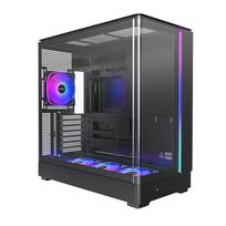 Montech Case || micro ATX/Mini-ITX | Black | Midi Tower | PC | KING 45 PRO | KING45PRO(B)