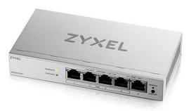 ZYXEL GS1200-5HPV3 Managed L2 Gigabit Ethernet (10/100/1000) Power over Ethernet (PoE) Desktop Switch, Grey