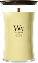 Žvakė, aromatinė WoodWick Yuzu & Vetiver, 90 - 140 h, 609 g, geltona sp.