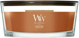 Žvakė, aromatinė WoodWick Saffron Smoke, 40 - 65 h, 453 g, ruda sp.