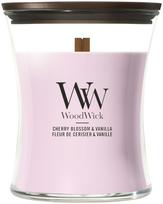Žvakė, aromatinė WoodWick Cherry Blossom & Vanilla, 50 - 65 h, 275 g, rožinė sp.