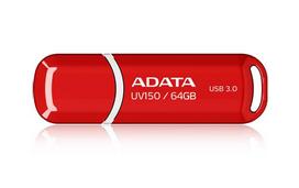 Adata MEMORY DRIVE FLASH USB 3.1 64GB/RED AUV150-64G-RRD