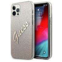 GUESS GUHCP12LPCUGLSGO iPhone 12 Pro Max 6.7" gold glitter gradient hard case