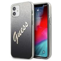 GUESS GUHCP12SPCUGLSBK iPhone 12 mini 5.4" black glitter gradient hard case
