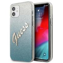 GUESS GUHCP12SPCUGLSBL iPhone 12 mini 5.4" blue glitter gradient hard case