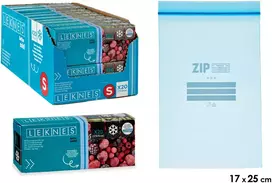 Leknes Maišelis šaldiklyje Mėlyna Zip (20 uds)