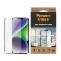 PanzerGlass Ultra-Wide Fit iPhone 14 Plus / 13 Pro Max 6.7" Screen Protector, Anti-Reflective, Antibacterial, Easy Aligner Included, 2789