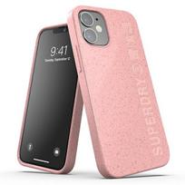 SuperDry Snap iPhone 12 mini Compostable Case, pink/pink, 42620