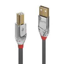 Lindy 7.5m USB 2.0 Type A to B  Cable, Cromo Line