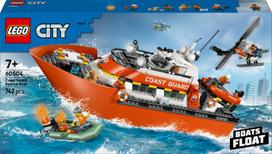 Lego City Exploration 60504 Rannikkovartioston rescue vessel and helicopter (60504)