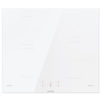 Gorenje | Hob | GI6401WSC | Induction | Number of burners/cooking zones: 4 | Touch controls | Timer | White | Display