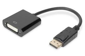 Digitus DisplayPort to DVI Adapter/Converter (black, 15cm)