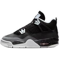 Jordan Air Jordan 4 Aukštos aulo Vaikų Krepšinio Batai Juodi Unisex FQ8213-002 36 black