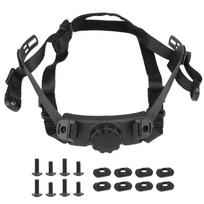 High-Cut Helmet Suspension Fixing System Compatible with FAST SF HIGH CUT Helmet Suspension System black black