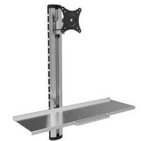 Techly Ica-Plw 01 Monitor Mount /  Stand 68.6 Cm (27"") Silver