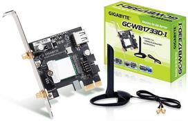 Gigabyte WLAN  AND  Bluetooth 5.0 (PCIe x1) GC-WB1733D-I, Internal,