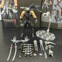 Ryu Hayabusa Ninja Gaiden Kaiyodo Revoltech Amazing Yamaguchi Articulated Action Figure Accessory-Rich Collect Toy Gift Chinese version