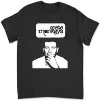 Arctic Monkeys Monkey Merch Artic T Shirt Alex Turner R2JA XXL white