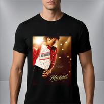 MJ 2026 Movie Michael Jackson T-Shirt Cotton Y2k Popular Wo T Shirt for Fans L black