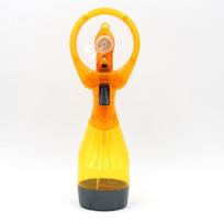 Portable Handheld Misting Fan Low Power Consumption Cooling Spray Rechargeable for Summer Daily Commute Use F orange
