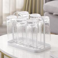 Mug Organizer Metal Cup Drying Rack For Countertop Drainer Stand Glass Bottle Holder Coffee Mug Holder For Office Coffee Mugs balta