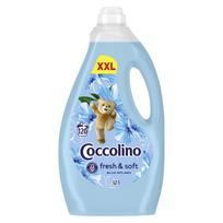 Coccolino Fresh&Soft Blue Splash Audinių minkštiklis 3L – Obuolys, Rožė & Sandalmedis
