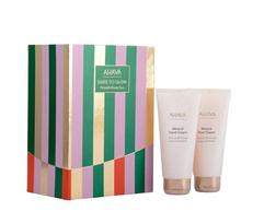 Ahava Dare To Glow Set Ahava: Dead Sea Water, Hydration, Hand Cream, 100 ml + Mineral, Nourishing, Foot Cream, Rankų priežiūros priemonė