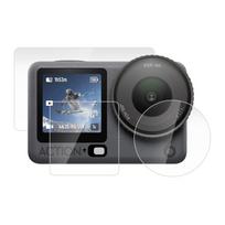 Puluz tempered glass set for DJI Osmo Action 6 (3 pcs).