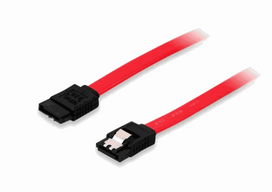 Equip SATA Cable 0.5m Red (111900)