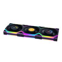 Lian Li SL Wireless LCD Fan ARGB PWM 3-Pack, black