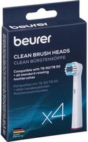 Beurer Clean Brush Head TB 30 / TB50, 4-pack