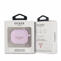GUESS GUA3LSC4EU 4G Charm Case for AirPods 3, Purple