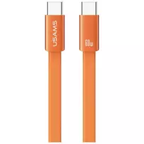 USAMS U96 data transfer and charging cable | USB-C to USB-C | 60W | 1.2m | orange