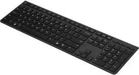 Klaviatūra Lenovo 4Y41K04031, viso dydžio (100 %), belaidis, radijo dažnių belaidis ryšys + „Bluetooth“, žirklinio mygtuko jungiklis, pilkas