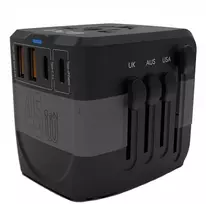 Carruzzo Inca IPW-45SA maitinimo kištukų adapteris Universalus Juoda