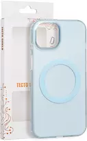 Telforceone Tecto Shield Mistiq Mag dėklas, skirtas iPhone 15 6,1 colių, mėlynas