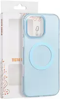 Telforceone Tecto Shield Mistiq Mag dėklas, skirtas iPhone 16 Pro Max 6,9" mėlynas