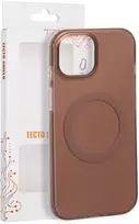 „Tecto Shield Mistiq“ „MagSafe“ dėklas, skirtas „iPhone 15“ 6,1" rudas