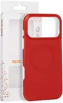 Telforceone Tecto Shield Mistiq Mag dėklas, skirtas iPhone 17 Pro Max 6,9" / 18 Pro Max 6,9", raudonas
