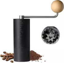 Kavamalė KINGrinder rankinis kavos malūnėlis su plieninėmis girnomis, 20 g, 5BP2001-BK