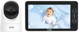 GHB vaizdo auklė 7 colių IPS 1080p su naktiniu matymu ir FHSS ryšiu SM71