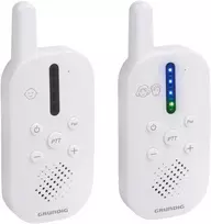 Grundig DECT garso auklė su interkomu, 150 m veikimo nuotolis, balta, B0G5Z23SSH